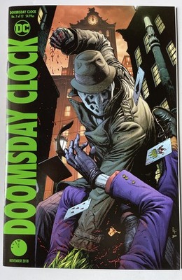 Doomsday Clock #7 Variant! Rorschach Vs Joker! (DC 2018)