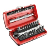 "Facom Sortiment 1/4\" - Antriebselemente Bithalter Bits Serie 1 Umschaltknarre"