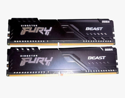 Kingston FURY Beast 16GB (2x8GB) DDR4-3200 PC4-25600 DIMM Non-ECC