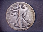 1928-S  Liberty Walking Half,  Circulated Ave, .3617 Oz Silver (US-8812)