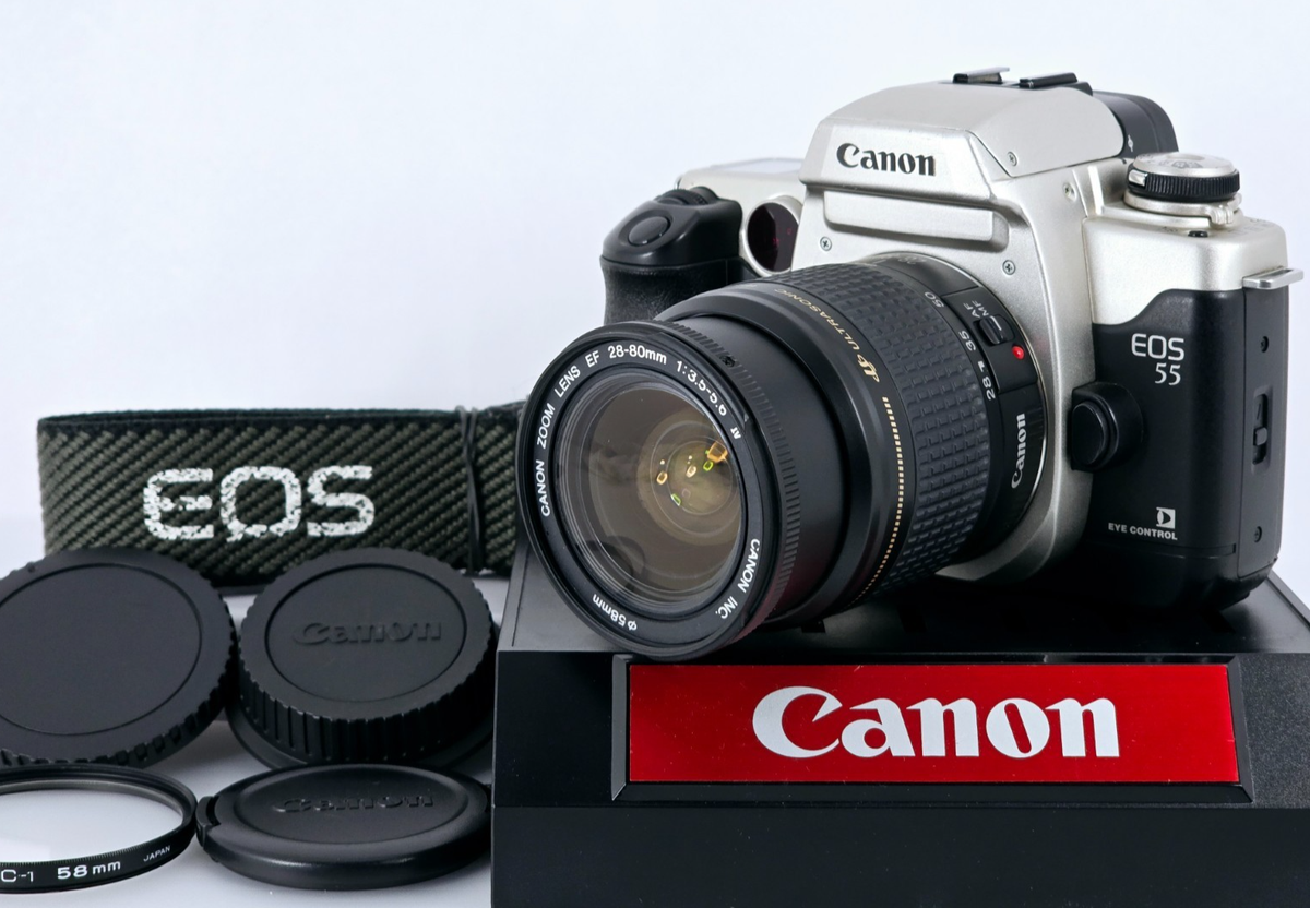 ☆ CANON EOS 55 + EF35-80mm 1:4-5.6 + ストロボ540EZ ☆ Canon EOS