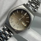 Vintage Seiko Quartz TYPE II 2 4336-8030 Brown Gradient Kanji 36mm Men’s Watch