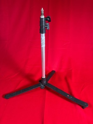 Interfit COR758 Floor Stand height 20'' to 42'' with riser or 6-1/2'' with stud