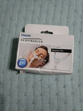 Marco de silicona Philips Respironics Nuance Pro con reflejos de gel caja dañada.