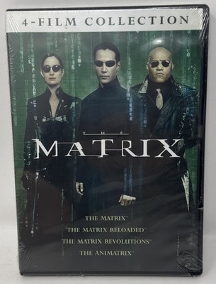 The Matrix 4-Film Collection (DVD) Keanu Reeves - New/Sealed