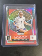 Trinity Rodman #94 2026 Panini Prizm Monopoly FIFA World Cup Red Prizm SP