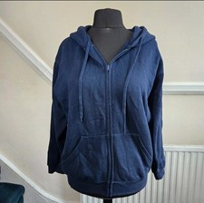 Girlguiding Anglia Brownie Starburst 2018 Navy Full Zip Hoodie Jumper Uneek M