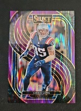 2024 Panini Select - Premier Level Chris Long #137 Purple Shock Prizm /360
