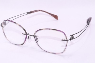 NEW CHARMANT LINE ART XL2158 GREEN PURPLE AUTHENTIC DESIGNER EYEGLASSES 54-16