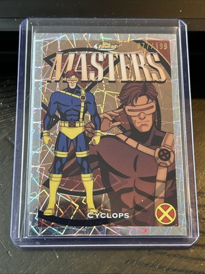 Cyclops 2025 Topps Finest X-Men 97 Masters Common #41 Laser