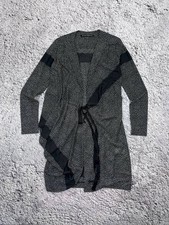 BALENCIAGA SILK ARCHIVE POLKA DOT MESH WRAP DRESS CARDIGAN