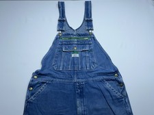 Liberty Bib Overalls Mens Size 38x28 Blue Denim Workwear Carpenter