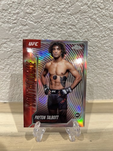 Payton Talbott #YTQ-9 2025 Topps Chrome UFC YouthQuake card
