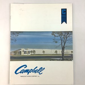 Campbell Manufacturing Dallas TX Brochure 1970s Boat Accessories Marine Industry