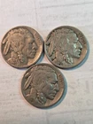 3 - 1926, 1927 + 1928   BUFFALO NICKELS , CLEAR DATES    12074