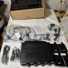 TONOR Wireless Microphones System with UHF Headset/Lavalier Lapel Mics TW364