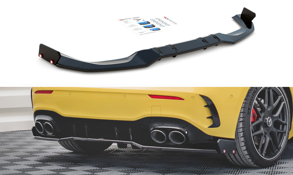 Splitter arrière Mercedes-AMG A 45 S W177 Maxton finition sport haut de gamme