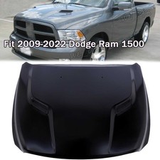 Fit 2009 2010 2011 2012 -2022 Dodge Ram 1500 Hood Aluminum With Scoops Ch1230314