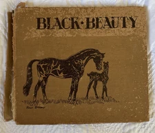 Black Beauty by Anna Sewell Illustrated and Signed Paul Brown 1952 HC