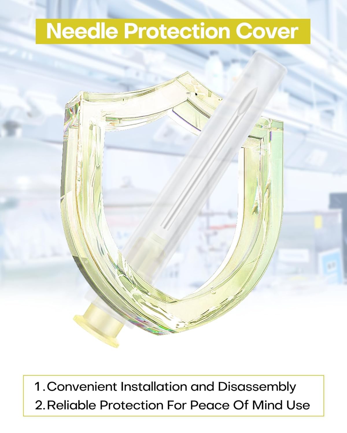 100 Pack 30Ga 1/2 Inch(13mm) Injection Needle Sterile Disposable for Lab 30G 