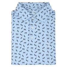 New, Rhoback the Lab Men'S Short Sleeve Performance Polo Shirt