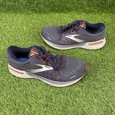 Brooks Adrenaline GTS 21 Athletic Running Shoes Blue Red Men  s Size 9.5 Medium D