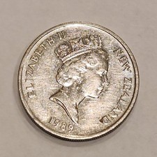 1989 New Zealand 10 Cents