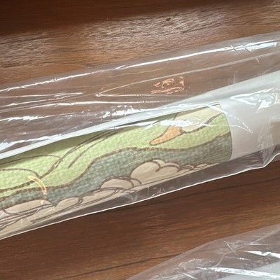 NEW Spoonflower Wallpaper TWO 2 Rolls 2 ft x 12 ft ''Wild Swans'' NURSERY 