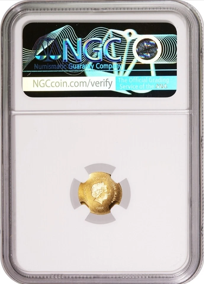 Cook Islands $5 Gold 2022 Ancient Greek Collection--Alexander the Great MS70 NGC - Image 2 of 3