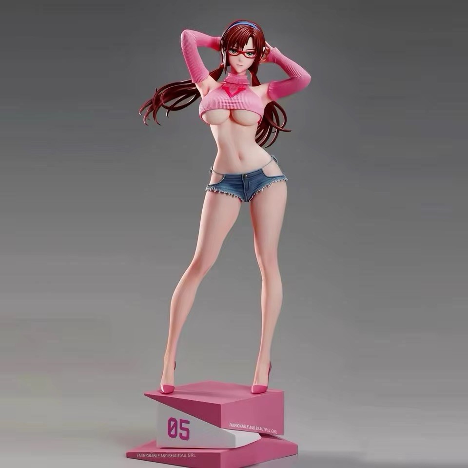 Figura Neon Genesis Evangelion Mari Makinami 30 cm - Anime Coleccionista Manga Regalo