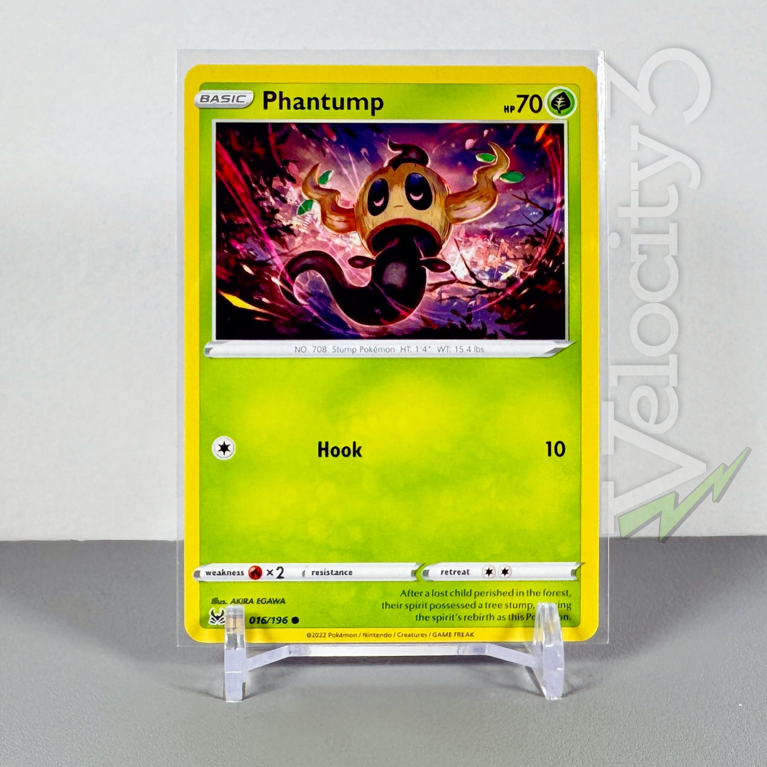 Pokemon TCG Card - Phantump 16/196 Common | 2022 Lost Origin | NM/Mint