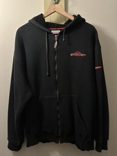 VTG 90  s Quicksilver Surf Embroidered Full-Zip Hoodie Y2K Men  s SZ XL RARE