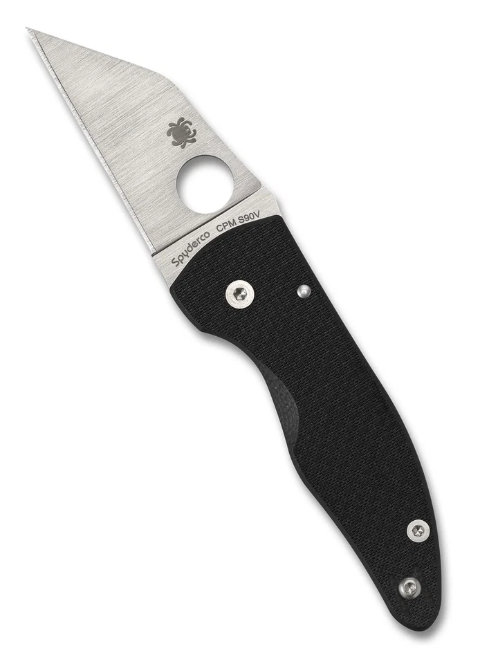 Cuchillo de bolsillo Spyderco Knives MicroJimbo C264CFP fibra de carbono CPM S90V acero inoxidable Foto 2 de 4
