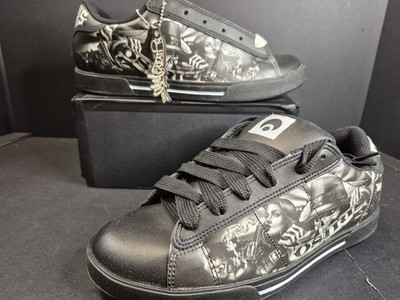 OSIRIS SERVE OG ABLE SKATE SWHO-073 BLACK TATTOO 8.5M/ 9M/ 9.5M NIB! 