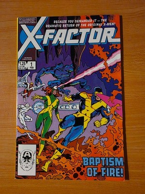 X-Factor #1 Direct Market Edition ~ NEAR MINT NM ~ 1985 Marvel Comics