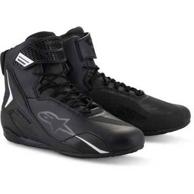 ALPINESTARS Faster 4 schwarz Motorradschuhe CE Microfiber Sport 43