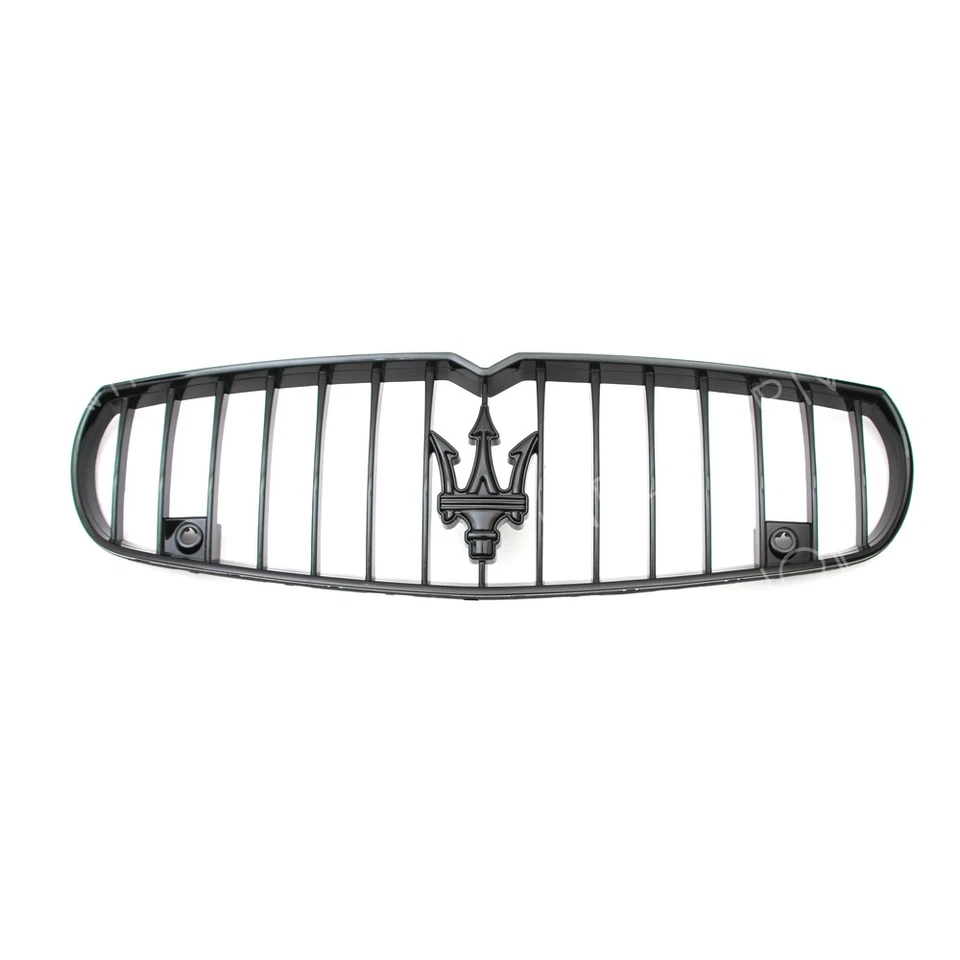 For Maserati Quattroporte 2013-16 Sport GTS SQ4 Glossy Black Front Bumper Grille - Изображение 2 из 4