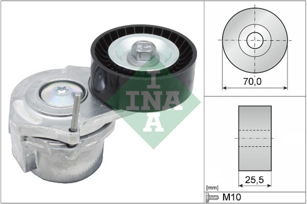 Riemenspanner Keilrippenriemen Schaeffler INA 534 0438 10 FüR Opel Chevrolet P10-image