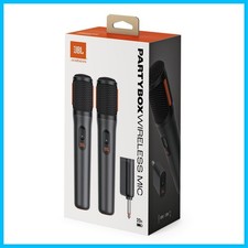 JBL PARTYBOX Wireless Mic Set 2.4GHz Digital Dynamic Microphone System.
