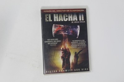 El Hacha Ii De Adam Green DVD Versión Del Director