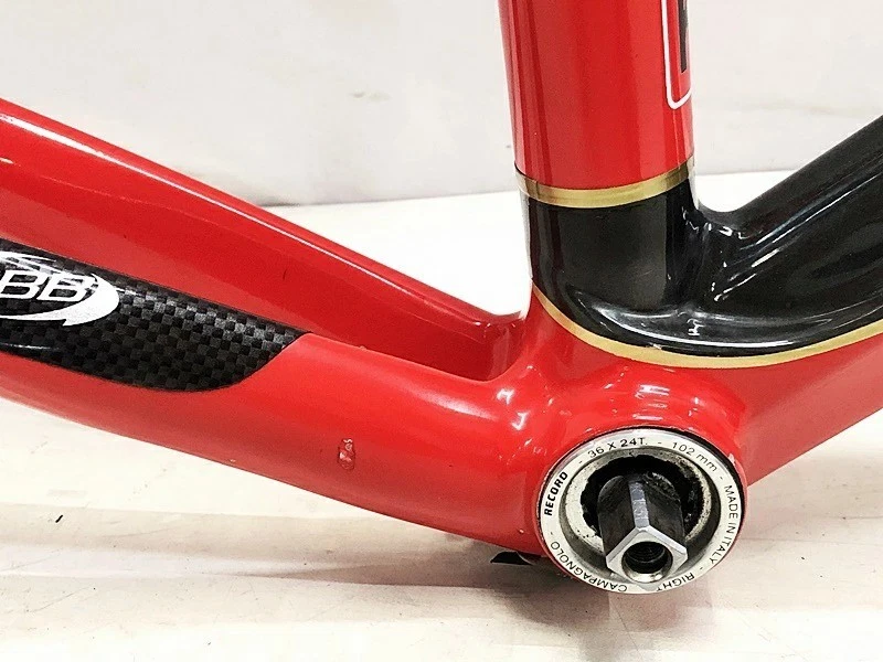 DE ROSA KING X Light 2005 Carbon Road Bike Frame Set Red USED JAPAN - Image 2 of 4