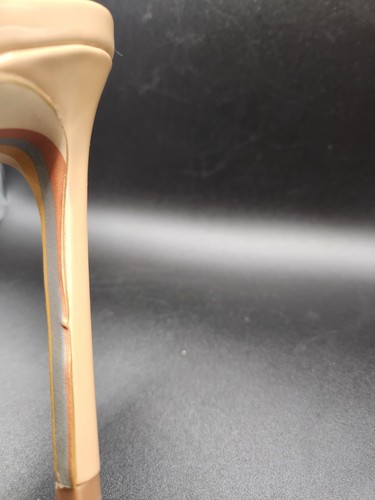 Women's Sam Edleman tan patent heels size 9.5 - Picture 9 of 9