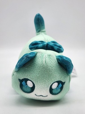 Aphmau MeeMeows Kim Cat 6'' Plush   Series 6 Glitter Edition Teal Green