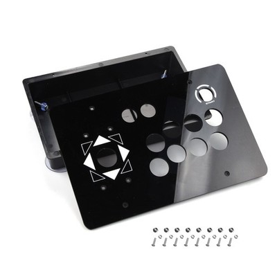 Arcade Joystick Acrylic Panel+Case DIY Kits for Arcade Game PC Rocker Joystick