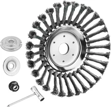 10 Inch Unbreakable Wired Trimmer Blade, Steel Wire 10 Inch-Rotary, 