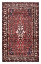 5'2" x 8'4" Vintage Hand Knotted Area Rug Traditional Oriental Wool Carpet