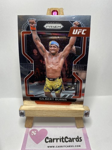 GILBERT BURNS 2022 Panini Prizm UFC Vertical #183 Welterweight - Picture 1 of 6