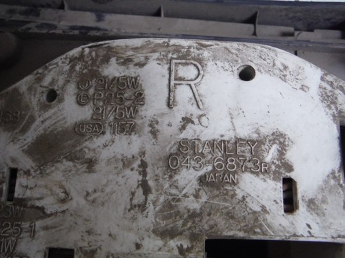 1988 Mercury Tracer Passenger Right Side Tail Light Lamp Assembly OEM 1987-1989 - Picture 9 of 10