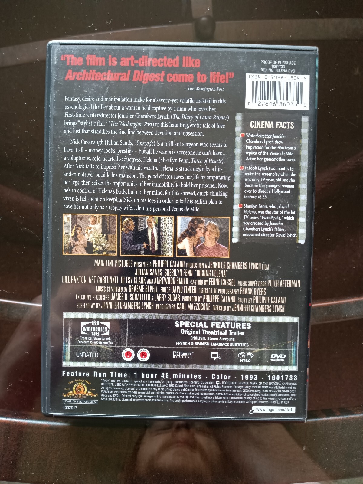 Boxing Helena (DVD, 2001, AvantGarde Cinema) ***Read Description
