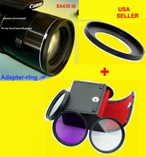 ADAPTER FILTER KIT CPL 52mm CAMERA CANON POWERSHOT SX430IS SX430 IS SX-430IS